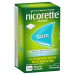 Nicorette Gum 2mg Icy Mint 75 Pieces (Nicotine 2mg)