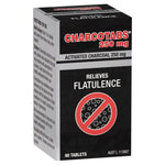 Charcotabs 250mg 60 Tablets (Activated Charcoal Tablets)