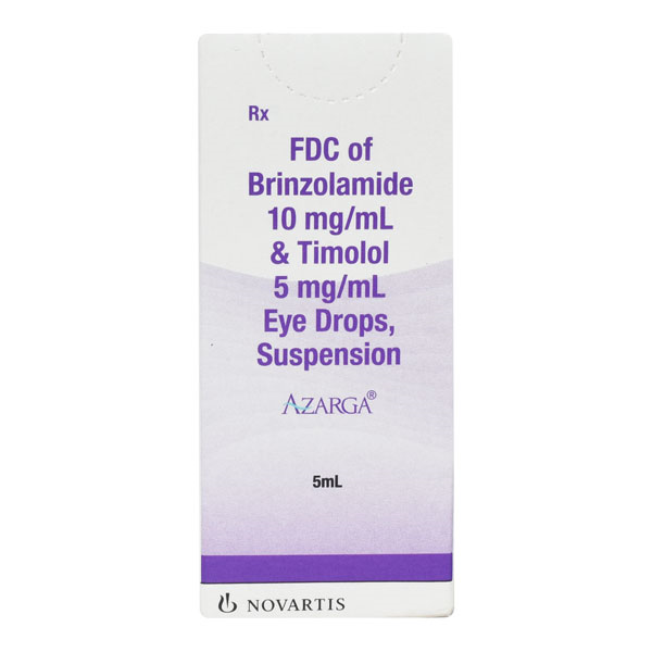 Azarga Ophthalamic solution 5ml bottle