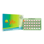 Yaz (Ethinyl Estradiol (0.02mg) and Drospirenone (3mg))