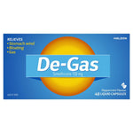 De Gas 48 Capsules (Simethicone 100mg)