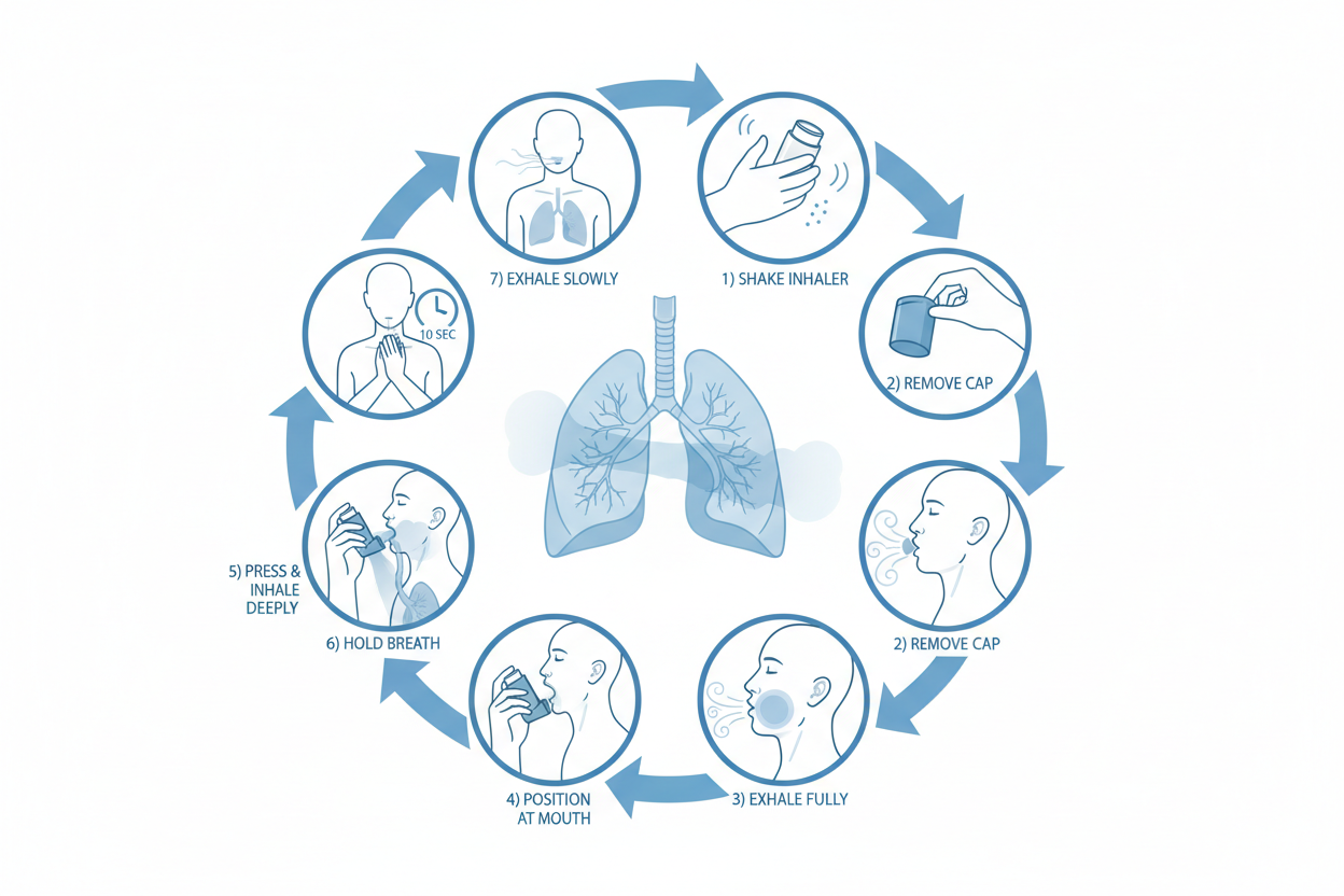 Asthma Inhalers 101, Controller vs Rescue, Common Mistakes, and How to ...