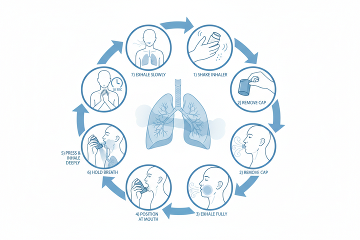 Asthma Inhalers 101, Controller vs Rescue, Common Mistakes, and How to Know It’s Working