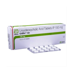 Udiliv (Ursodeoxycholic Acid) 30 Tablets (Ursodeoxycholic Acid (Ursodiol))