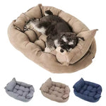 3 In 1 Dogs Cat Sleeping Bed Winter Warm Pet Kennel Cushion