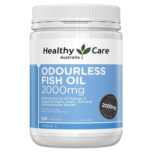 Healthy Care Aceite de Pescado 2000mg 200 Cápsulas