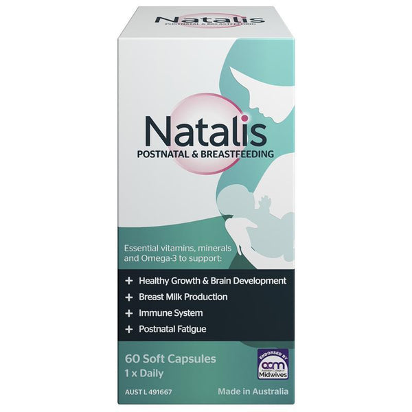 Natalis PostNatal & Breastfeeding Support 60 Capsules
