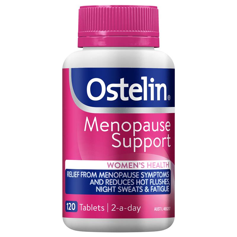 Ostelin Menopause Support 120 Tablets