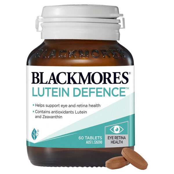 Blackmores Lutein Defence Eye Care x 60 Tablets (Lutein 10 mg Zeaxanthin 2 mg)