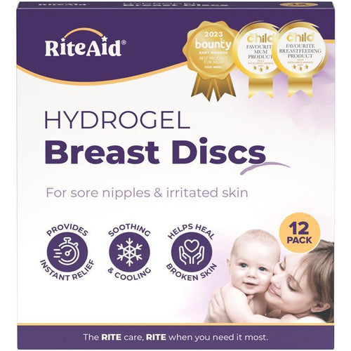 Discos de hidrogel para los senos Rite Aid, paquete de 12 unidades