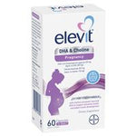 Elevit DHA & Choline Pregnancy x 60 Capsules (Docosahexaenoic acid (DHA)-rich oil derived from microalgae Schizochytrium sp. 470 mg (equiv. to DHA 200 mg) Choline bitartrate 267 mg (equiv. to choline 110 mg))