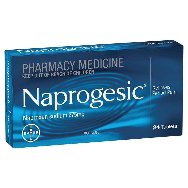 Naprogesic 275mg (Naproxen Sodium)