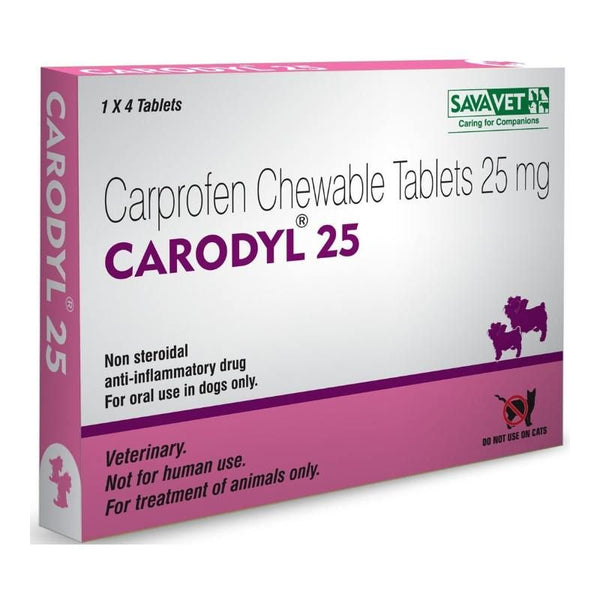 Carodyl (Carprofen) 25mg | 6 Tablets (Carprofen)