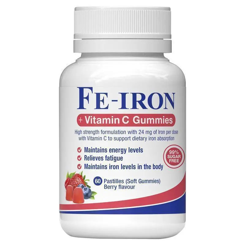 Fefol Fe-Iron And Vitamin C 60 Gummies – Chemistway