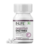 Inlife Digestive Enzymes Supplement | 60 Vegetarian Capsules