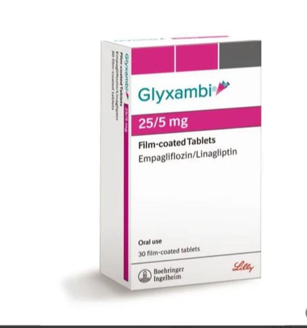 Glyxambi 25/5mg (Empagliflozin and Linagliptin )