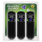 Nicorette Quit Smoking QuickMist Nicotine Mouth Spray Freshmint 3 x 150 Pack (Nicotine 1mg)