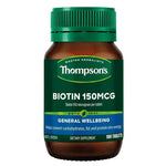 Thompson's Biotin 150mcg 100 Tablets