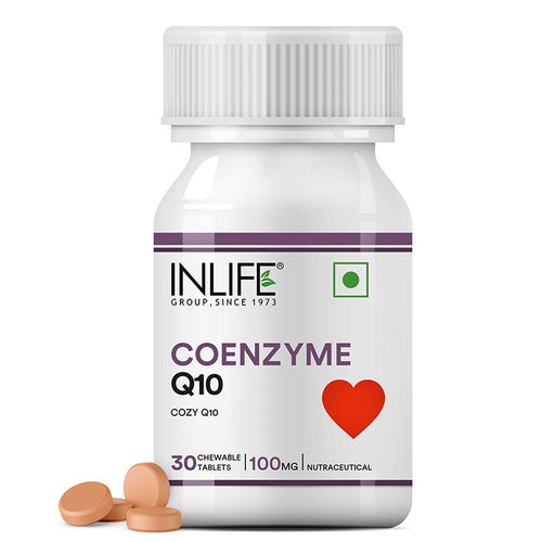 Inlife Coenzyme Q10 (CoQ10) Ubiquinone Supplement | 100mg | 30 Tablets