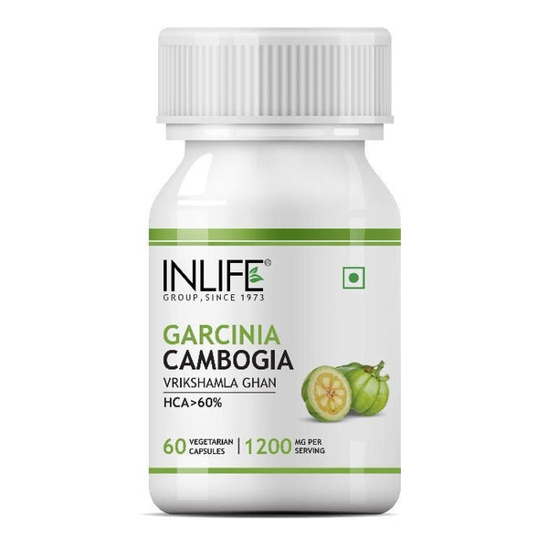Inlife Garcinia Cambogia Extract Supplement, 1200mg - 60 capsules
