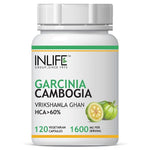 Inlife Garcinia Cambogia Extract Supplement, 1600 mg per serving - 120 Veg. Capsules
