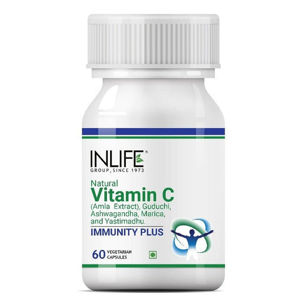 Inlife Immunity Plus Supplement, 500mg | 60 Vegetarian Capsules