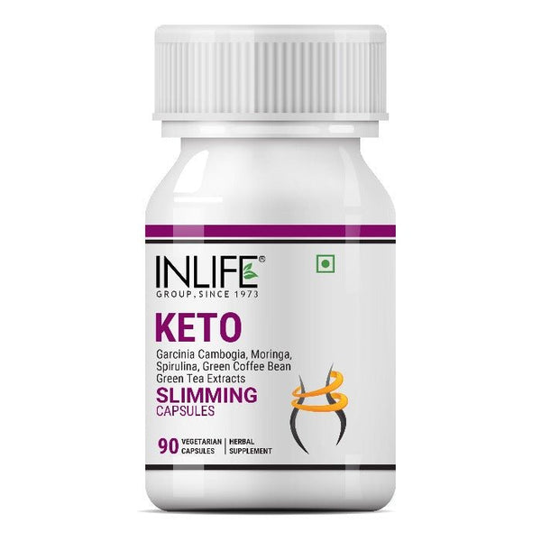 Inlife Keto Slimming Supplement | 90 Vegetarian Capsules