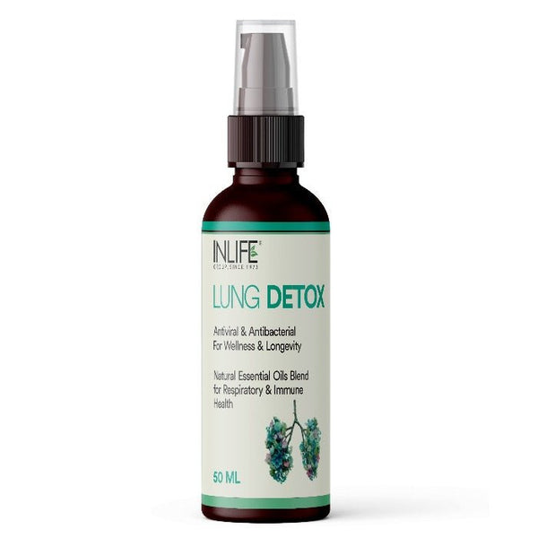 Inlife Lung Detox Ayurvedic Essential Oils Blend, 50ml