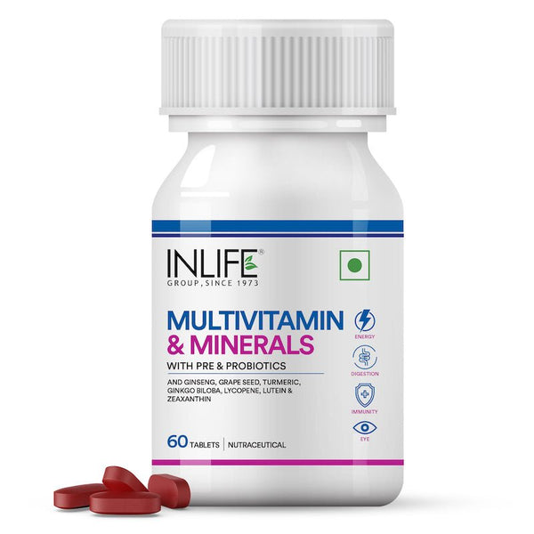 Inlife Multivitamin and Minerals Supplement | 60 Tablets