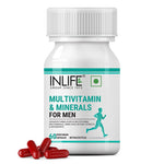 Inlife Multivitamin & Minerals Supplement for Men | 60 Veg. Capsules
