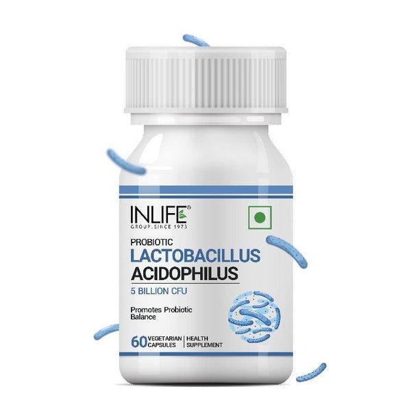 Inlife Lactobacillus Acidophilus Supplement | Veg. Capsules