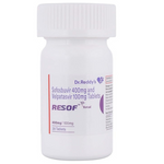 Resof Total (Sofosbuvir & Velpatasvir) 400/100mg 28 Tablets  (Sofosbuvir and Velpatasvir)