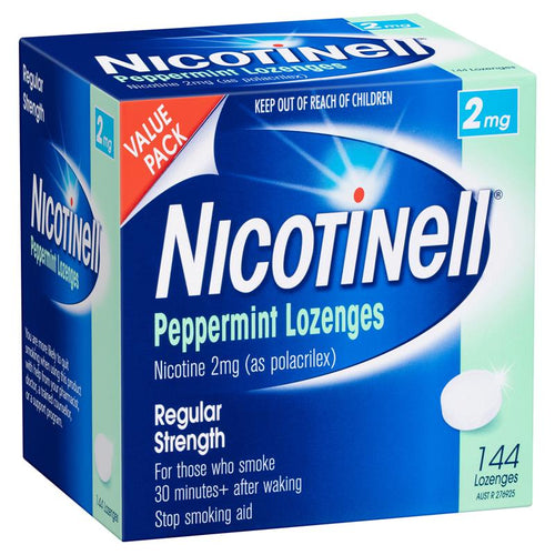 Nicotinell Lozenges Mint 2mg 144 Exclusive Size (Nicotine 2mg)