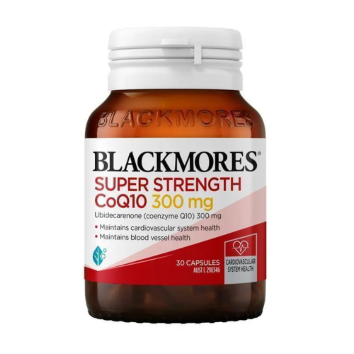 Blackmores Super Strength CoQ10 300mg (Ubidecarenone coenzyme Q10)
