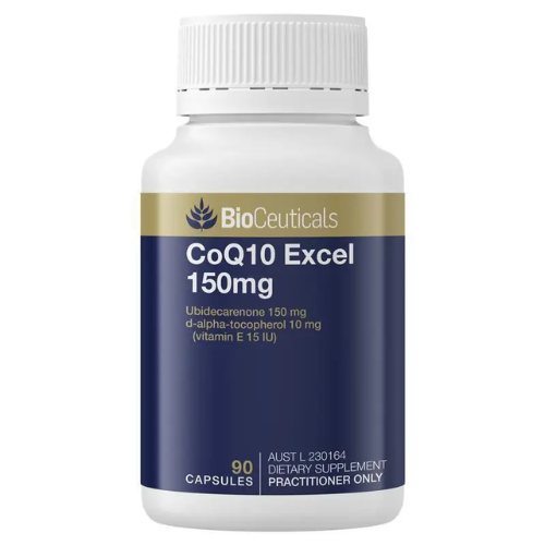 Bioceuticals CoQ10 Excel 150mg Softgel Capsules (Ubidecarenone (coenzyme Q10))
