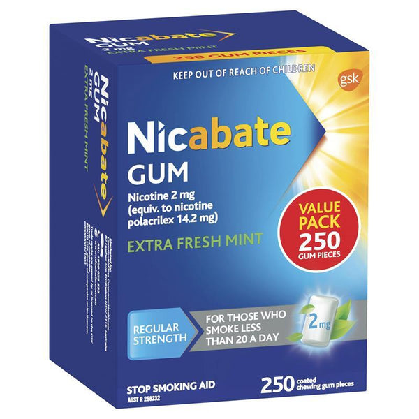  NICORETTE GUM FRESH MINT     (Nicotine)