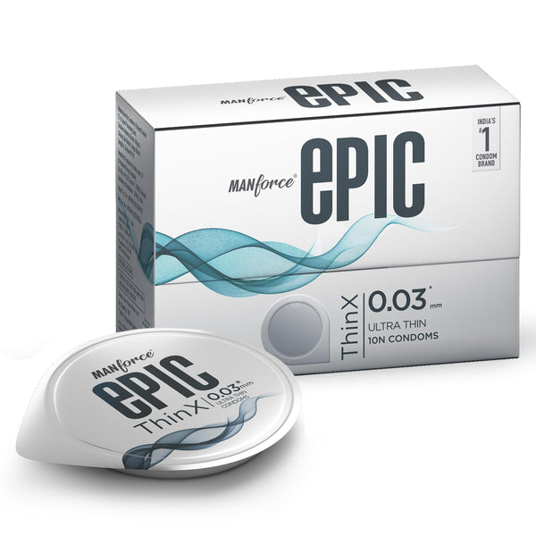 Manforce Epic ThinX 0.03mm Ultra Thin Condoms 10 Pack