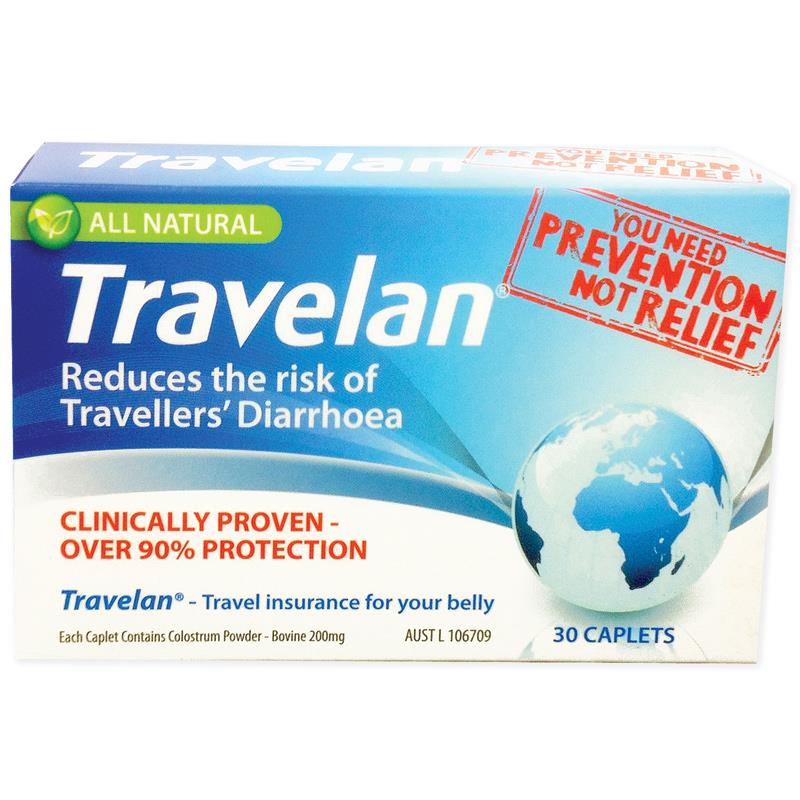 Travelan 30 Caplets (Bovine 200mg)