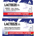 Lacteeze 120 Tablets (Dextrose, microcrystalline cellulose, Lactase (4,000 ALU), calcium stearate and natural mint flavour.)