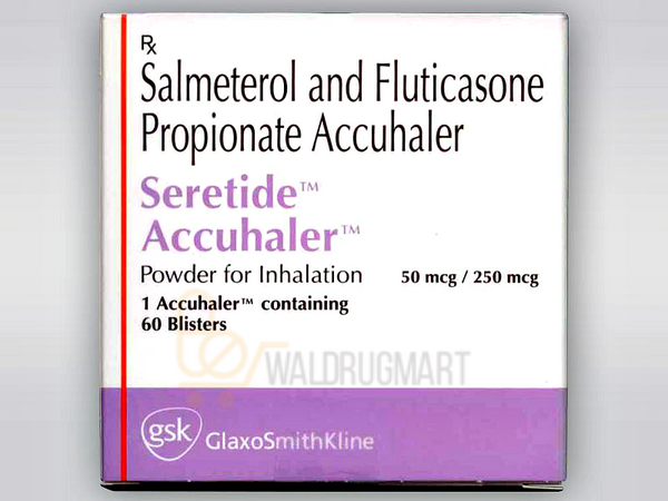  ADVAIR ROTACAPS 250/50mcg (Fluticasone/Salmeterol)
