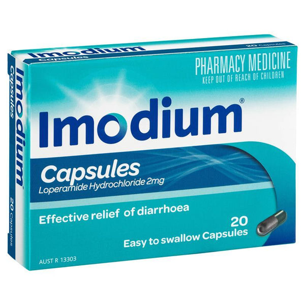 Imodium  Capsules  (Loperamide 2mg)