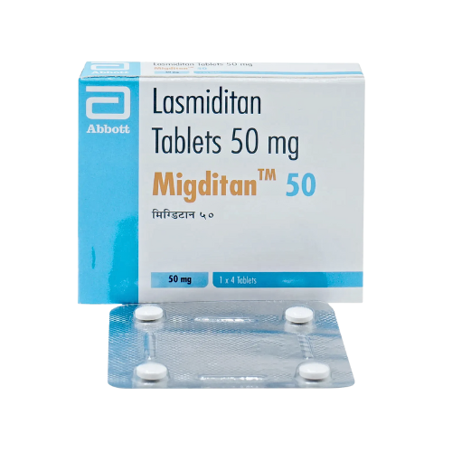 Migditan (Lasmiditan) 50mg | 28 Tablets (Lasmiditan)