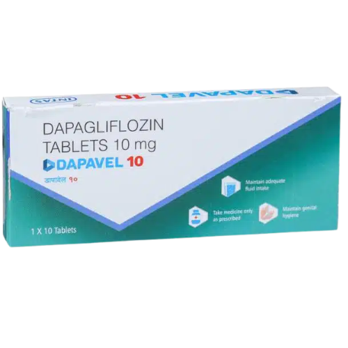 Dapavel 10mg (Dapagliflozin)