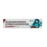 QUADRIDERM CREAM 10gm (Beclomethasone Dipropionate/Clotrimazole/Neomycin Sulphate)
