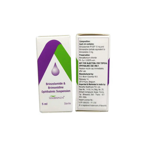 Simbrinza Ophthalmic Suspension