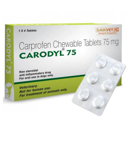 Carodyl (Carprofen) 75mg | 6 Tablets (Carprofen)