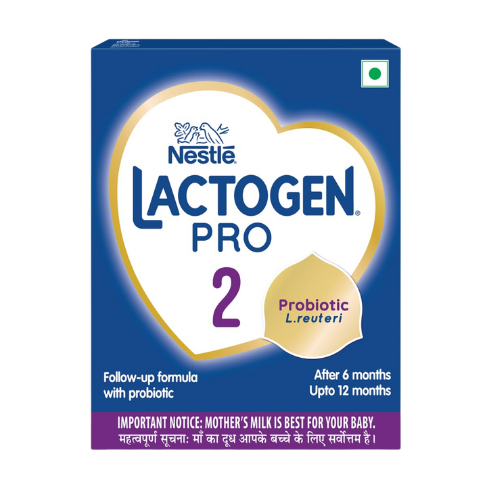 Nestle Lactogen Pro 2 Travel Pack (06-12 Months, Follow Up Baby Milk Formula with Probiotics)