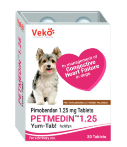 PetMedin (Pimobendan) 1.25mg | 30 Tablets (Pimobendan)